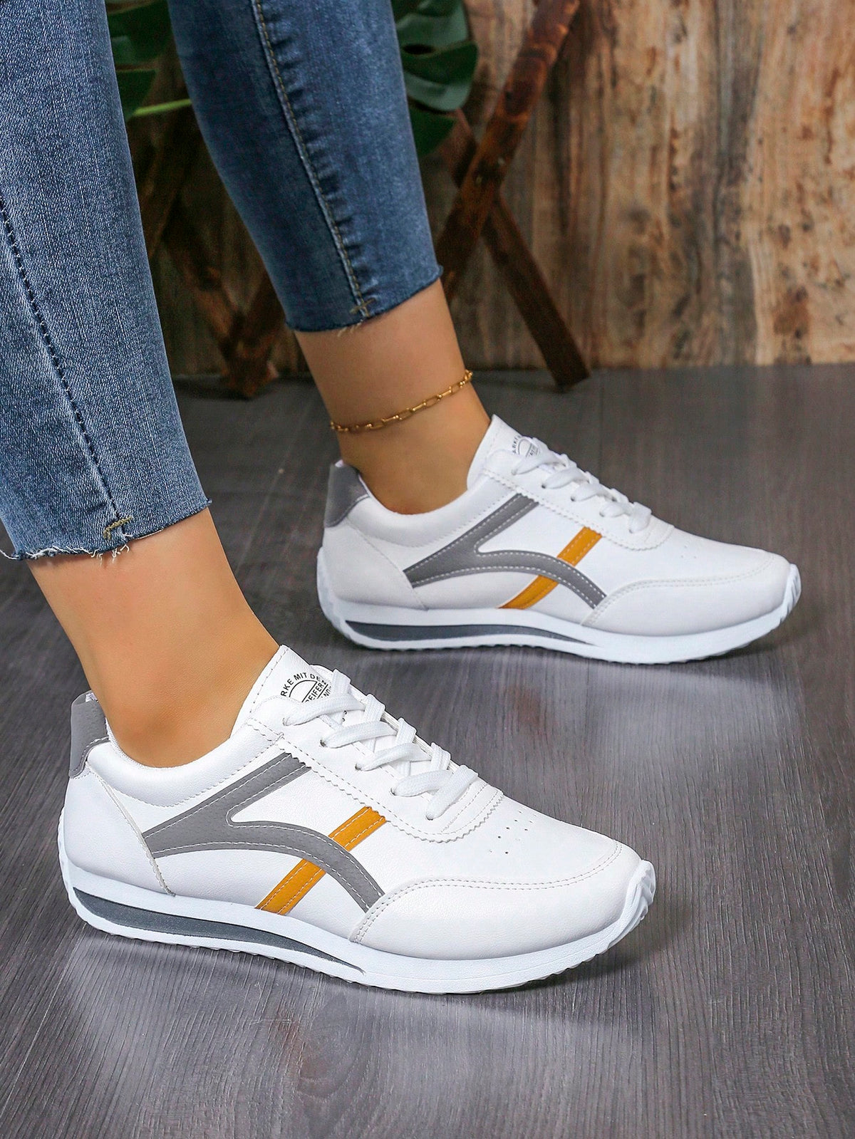 Lace-Up Chunky Sneakers