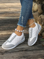 Women's Casual Lace-Up Sneakers