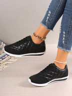 Women's Casual Lace-Up Sneakers