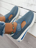 Mesh High-Top Casual Sneakers