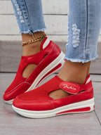 Mesh High-Top Casual Sneakers