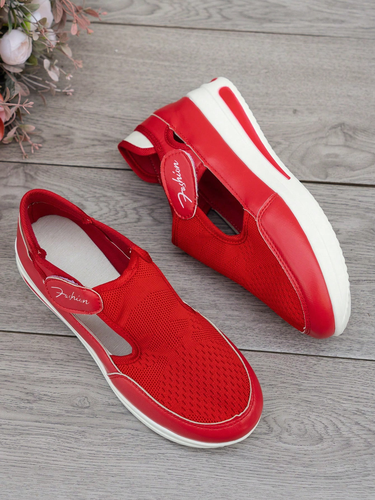 Mesh High-Top Casual Sneakers
