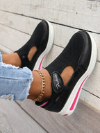 Mesh High-Top Casual Sneakers