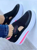 Mesh High-Top Casual Sneakers
