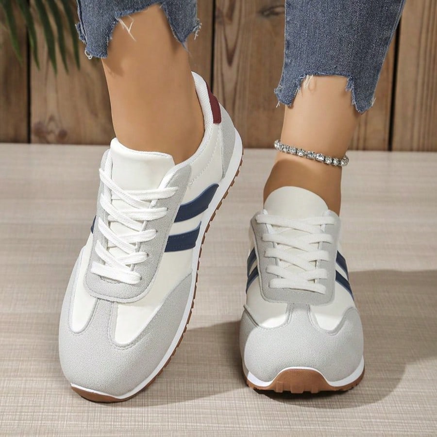 Women's Casual Lace-Up Flat Shoes