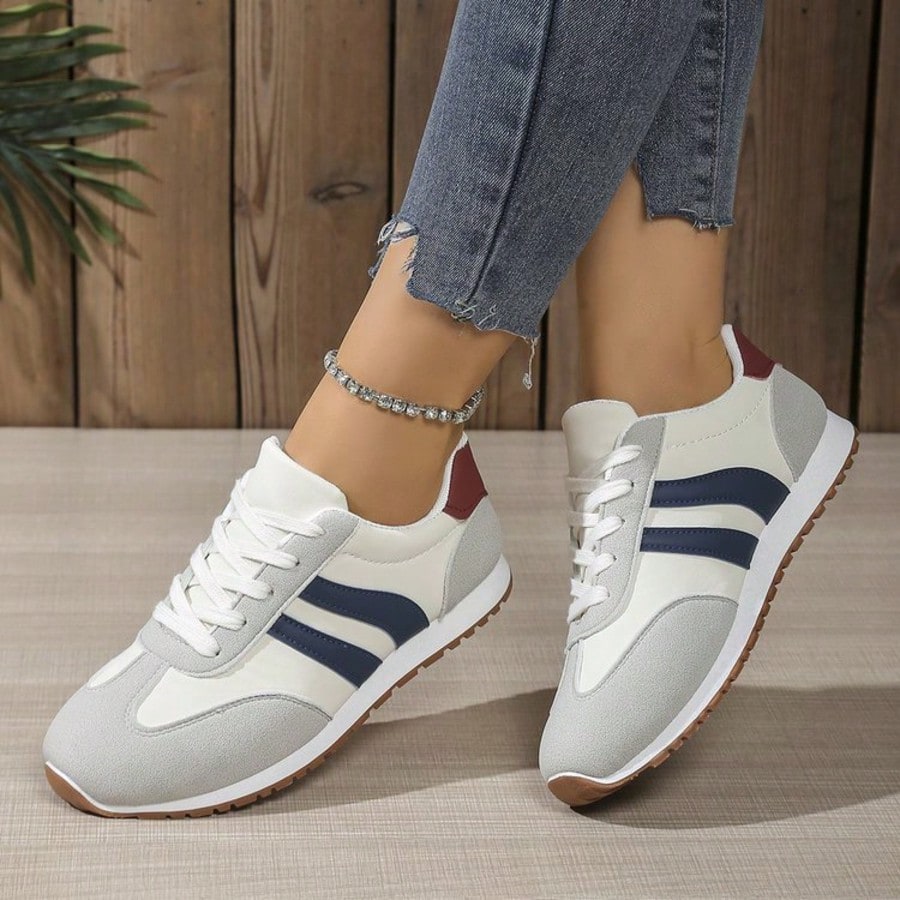 Women's Casual Lace-Up Flat Shoes