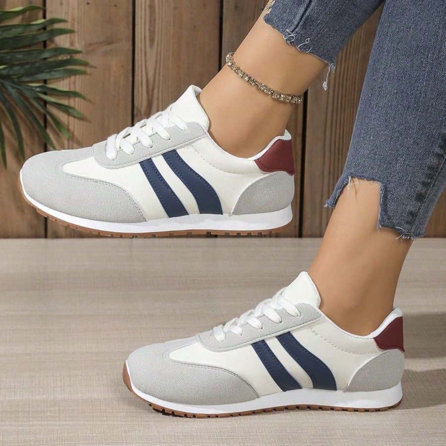 Women's Casual Lace-Up Flat Shoes