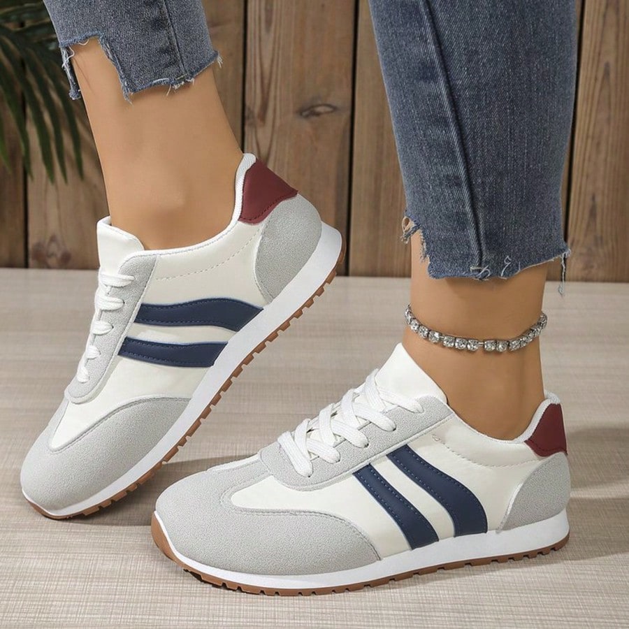 Women's Casual Lace-Up Flat Shoes