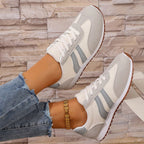 Women's Casual Lace-Up Flat Shoes