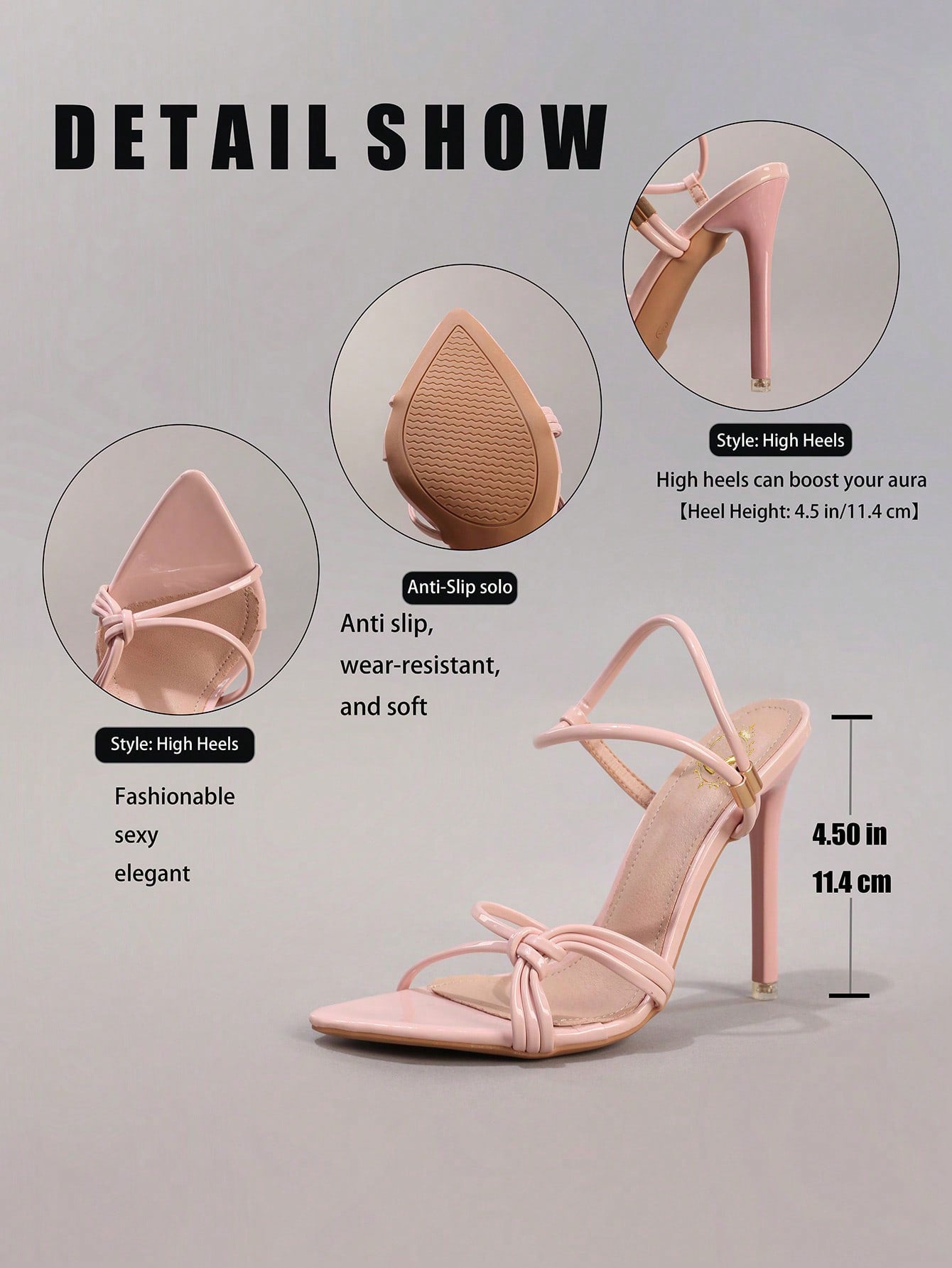 Fashionable Striped Combination High Heel Sandals, Sexy Pointed Toe Party/Wedding Shoes, Super High Heel Pink Stilettos For Women, Summer Shoes