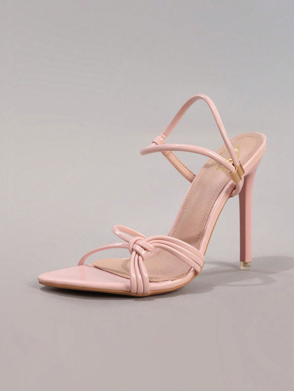 Fashionable Striped Combination High Heel Sandals, Sexy Pointed Toe Party/Wedding Shoes, Super High Heel Pink Stilettos For Women, Summer Shoes