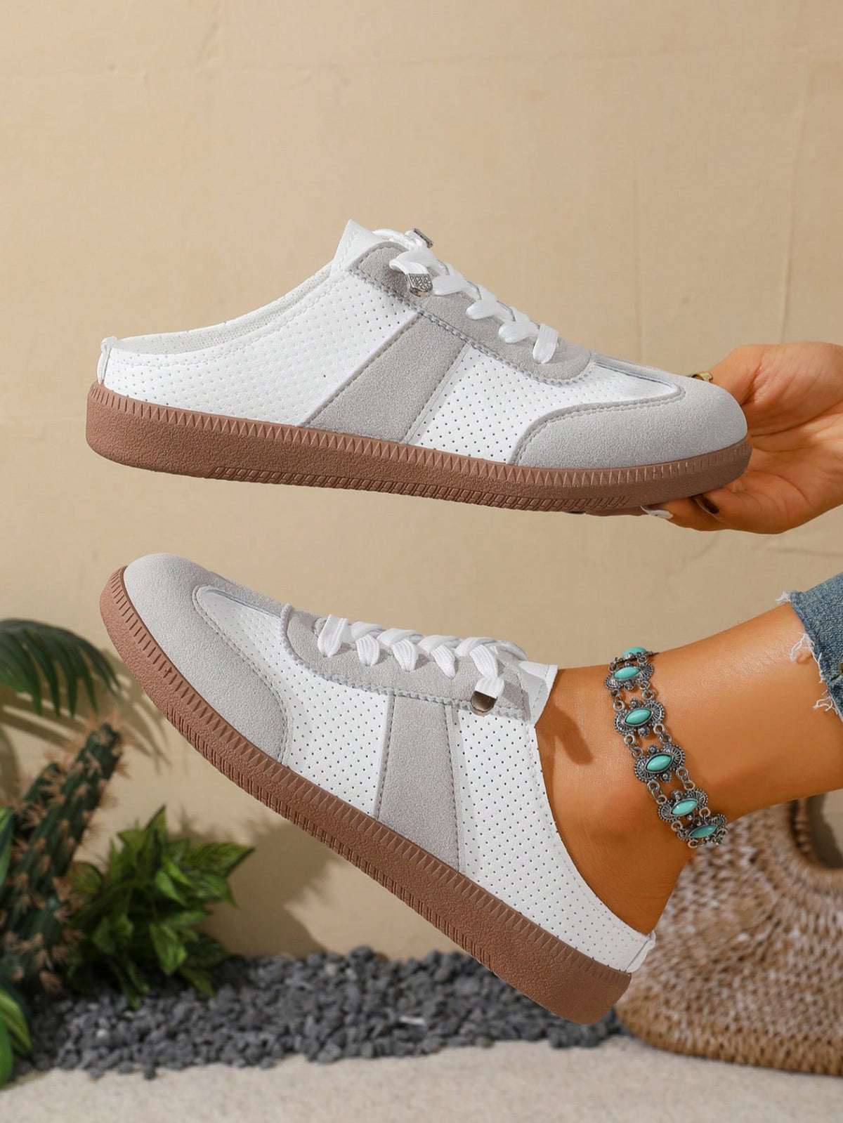 Women's Color-Block Casual Sneakers