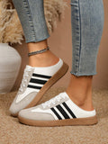 Women's Striped Slip-On Sneakers