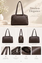 Elegant Leather Shoulder Bag