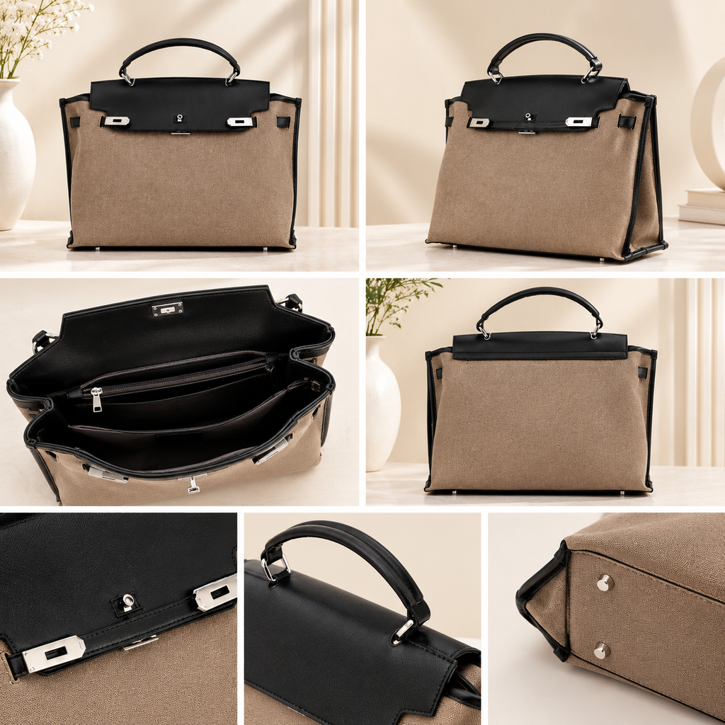 Women's Elegant Top Handle Bag